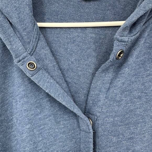Pure Jill Cardigan Sweater Women SMALL Hoodie Pockets Comfort Loungewear Relaxed - Picture 5 of 9
